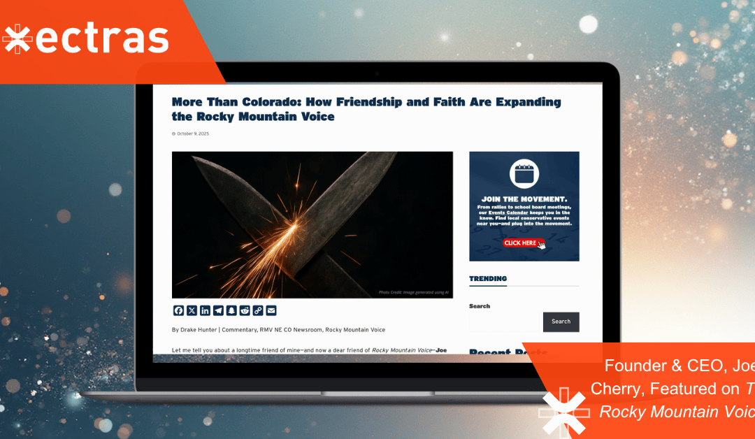 Founder & CEO, Joe Cherry Featured on The Rocky Mountain Voice