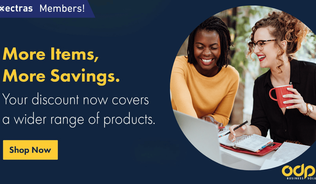 Exectras Members: Now More Items, More Savings with ODP